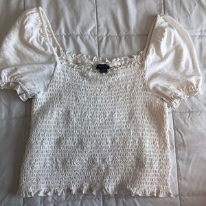 American eagle rouched top